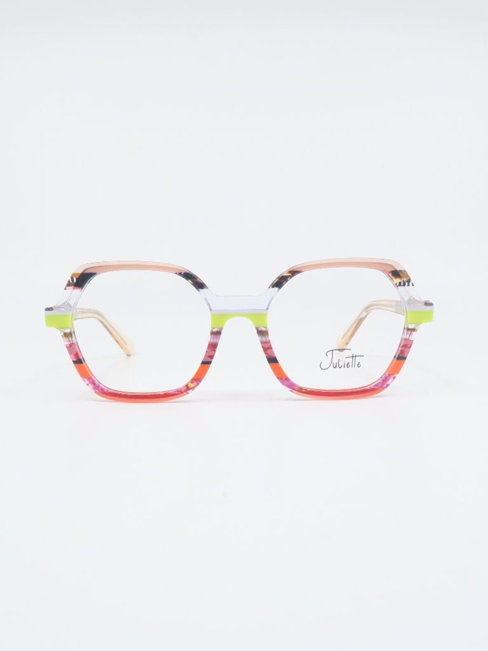 Juliette GX88019 COL4 Geometric Multicolor Modern Women's New Eyeglasses.